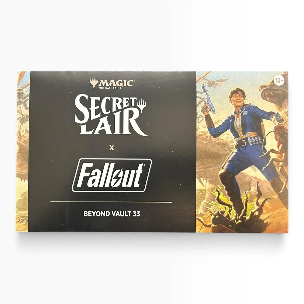 Magic The Gathering Secret Lair x Fallout Beyond Vault 33 NEW